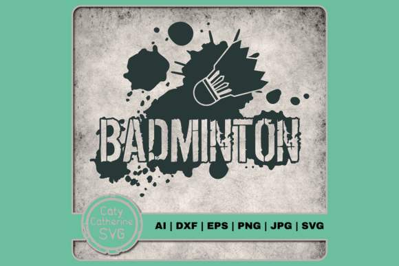 Download Badminton Grunge Ink Splat Graffiti - Splat Collection