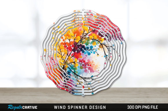 Download Splat Rainbow Acacia Flower Wind Spinner - Splat Collection